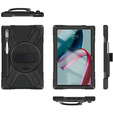 Páncélozott tok Lenovo Tab P11 Pro Gen 2 TB132FU TB132XU 11.2" iPad Pro 12.9 1, védő 360, hely a tollnak, fekete