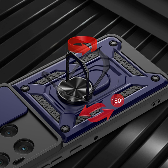 Telefontok a Motorola Moto G86 5G, CamShield Slide, kék