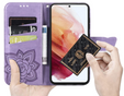 Pattintható tok a Realme 12 Pro 5G / 12 Pro+ 5G, Butterfly, lila