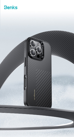 Benks Montage Magnetic Armor Pro Kevlar (600D/1500D) tok iPhone 16 Pro készülékhez