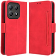 Pattintható tok a Motorola Moto G56 5G, Card Slot, piros