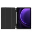 Tok Samsung Galaxy Tab S10 Lite / S10 FE / S9 FE, Smartcase tolltartóval, fekete