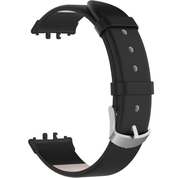 Bőrszíj Samsung Galaxy Fit 3 készülékhez, fekete