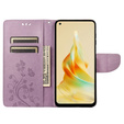 Pattintható tok a Oppo Reno8 T 4G, Mandala Flower, lila
