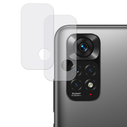 2x ERBORD edzett üveg a kamera számára, hogy Xiaomi Redmi Note 11
