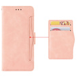 Pattintható tok a Vivo Y19s, Card Slot, rózsaszín