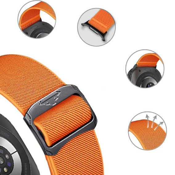Nylon szíj a Samsung Galaxy Watch Ultra 47 mm-es órájához