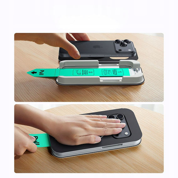 ESR UltraFit edzett üveg (2-Pack) iPhone 17 Pro készülékhez