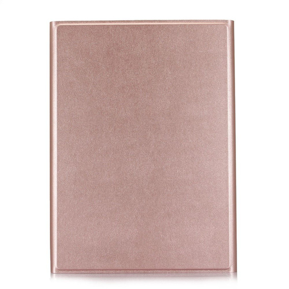 Tok + billentyűzet Samsung Galaxy Tab Tab S7/S8 T870 T875, rózsaszín rose gold