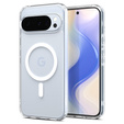 Spigen Ultra Hybrid MagSafe tok Google Pixel 10 Pro XL-hez, átlátszó/fehér