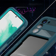 IP68 vízálló tok a Samsung Galaxy S23 Plus, zöld