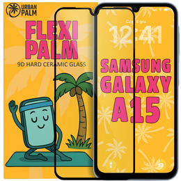 9D Flexi Palm kerámiaüveg Samsung Galaxy A15 4G / A15 5G készülékekhez