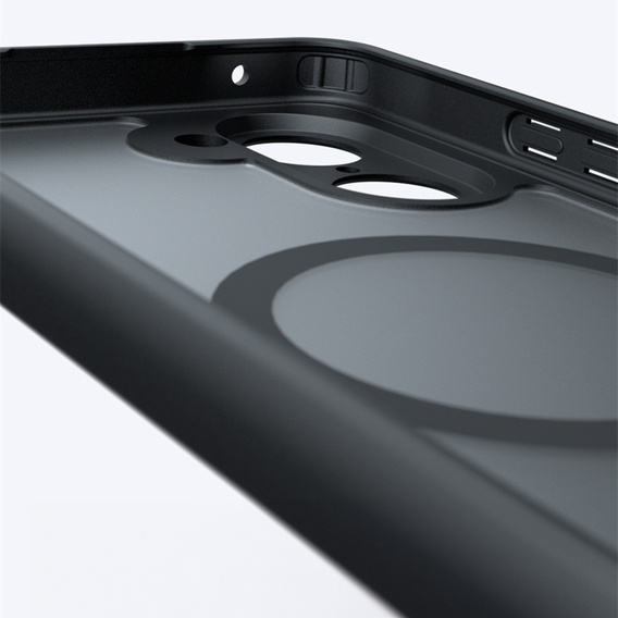 Tok OnePlus Nord CE5-hoz, MagSafe, ERBORD Matt Case, fekete