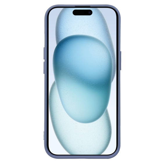 Telefontok a iPhone 15, Silicone Lite, levendula