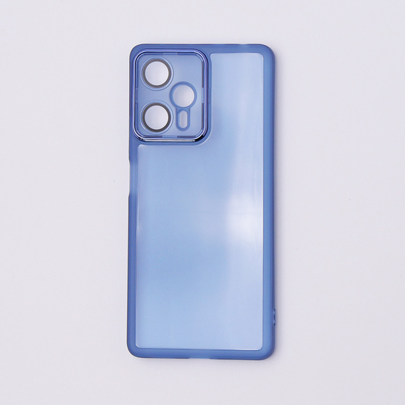 Telefontok a Xiaomi Poco F5, Fusion Hybrid, átlátszó / kék
