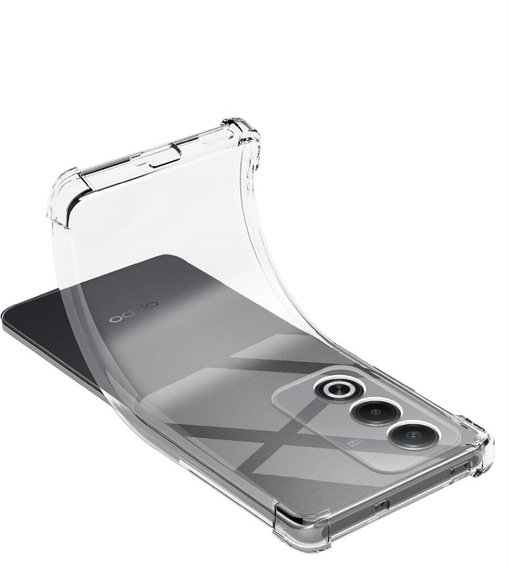 Telefontok a Oppo A80, Dropproof, átlátszó