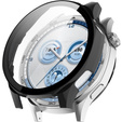 2in1 tok + edzett üveg a Huawei Watch GT 5 46mm-hoz, fekete
