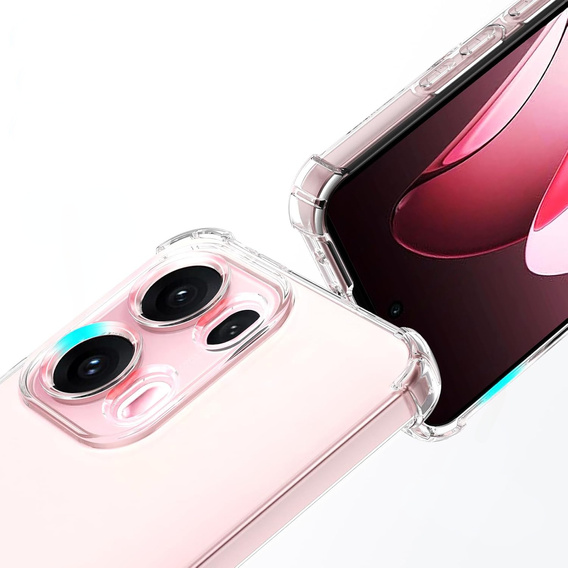 Telefontok a Oppo Reno 13 Pro, Dropproof, átlátszó