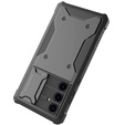 Tok Samsung Galaxy S24, ERBORD Rugged Case, fekete