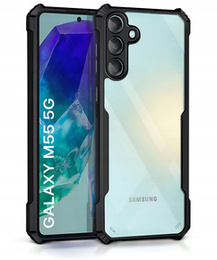 Telefontok a Samsung Galaxy M55 5G, AntiDrop Hybrid, fekete