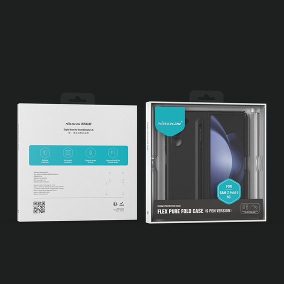 NILLKIN tok Samsung Galaxy ZFold5 5G, Flex Pure, fekete