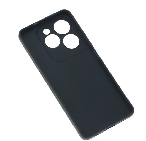 Vékony tok a Infinix Hot 40i, Slim, fekete