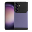 Telefontok a Samsung Galaxy S24, ERBORD CamProtect Slide Camera, lila