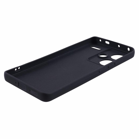 Telefontok a Xiaomi Redmi Note 13 Pro+, Silicone Lite, fekete
