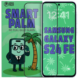 5D Full Glue Smart Palm edzett üveg Samsung Galaxy S24 FE készülékhez