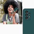 Telefontok a Samsung Galaxy A13 4G, Silicone Lite, sötétzöld