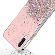 Telefontok a Samsung Galaxy A50/A50S/A30S, Glittery, rózsaszín