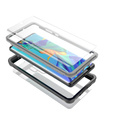 Tok Huawei P30 Pro készülékhez, Shockproof, fóliával, fekete