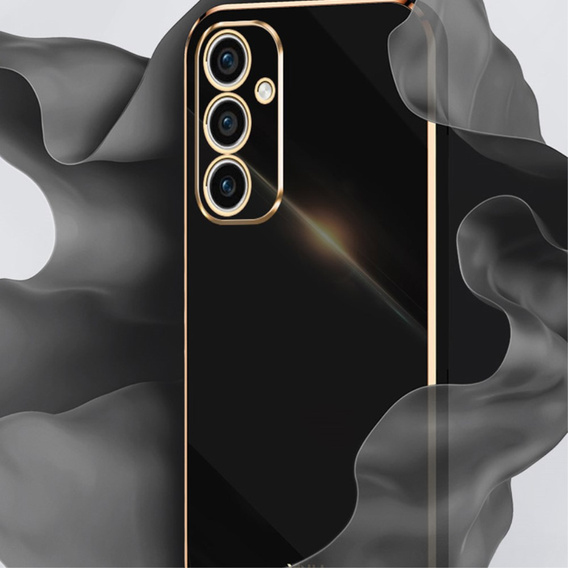 Tojás Samsung Galaxy A55 5G, Glamour CamShield, fekete