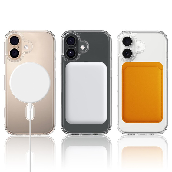 Tok iPhone 17 készülékhez, MagSafe, átlátszó