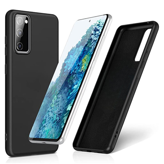 Telefontok a Samsung Galaxy S20 FE, Silicone MagSafe, fekete