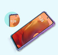 Tok Motorola Moto G15 / Motorola Moto G15 Power, Gradient Dropproof, Lila / kék