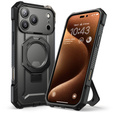Supcase tok iPhone 17 Pro Max készülékhez, Unicorn Beetle Grip Mag, Fekete