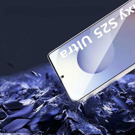 3D edzett üveg Samsung Galaxy S25 Ultra készülékhez, fekete keret