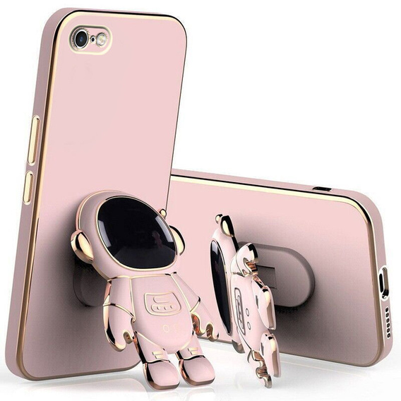 Telefontok a iPhone 6 / 6s, Astronaut, rózsaszín rose gold