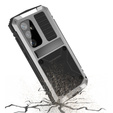 Páncélozott tok a Samsung Galaxy S25, R-JUST, ezüst