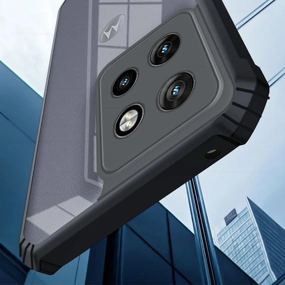 Telefontok a Motorola Edge 50 Neo / Motorola ThinkPhone 25, AntiDrop Hybrid, fekete