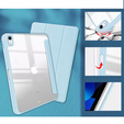 Tok iPad 10.9 2022 10 Gen, Smartcase Hybrid, tolltartó résszel, kék