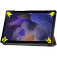 Tok Samsung Galaxy Tab A8 10.5 SM-X200 SM-X205, Smartcase, bordó