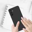 Telefontok a Samsung Galaxy A36 5G, Silicone Lite, fekete