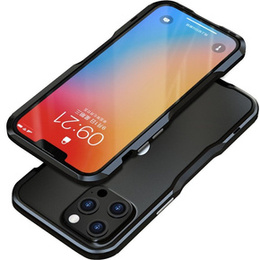 Teletok LUPHIE iPhone 13 Pro Max-hoz, Armor Bumper, fekete