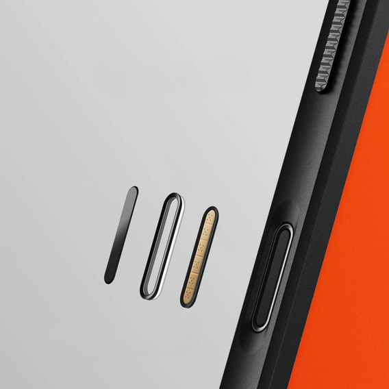 Nomad tok iPhone 17 Pro Max készülékhez, robusztus tok MagSafe, narancssárga
