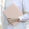 Bluetooth billentyűzet tok touchpaddal Lenovo Tab K11 Plus-hoz - rózsaszín