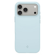 Spigen tok iPhone 17 Pro készülékhez, szilikon illeszkedő MagSafe, néma kék