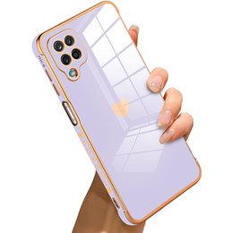 Telefontok a Samsung Galaxy A12 / M12 / A12 2021, Electro heart, lila