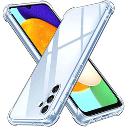 Tok Samsung Galaxy A54 5G, Anti-Shock, átlátszó + üveg 9H